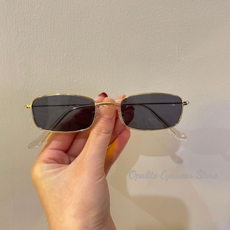 Women Fashion Glasses - Fashion Retro Metal Frame Colorful Sunglasses