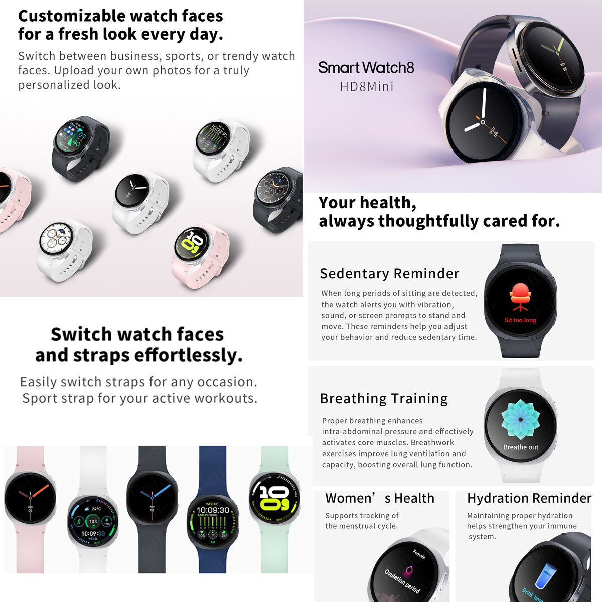 2026 New Watches 8 Mini GPS Tr - Women Fashion Week 2026 recension och pris