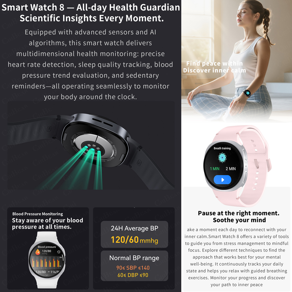 2026 New Watches 8 Mini GPS Tr - Women Fashion Week 2026 recension och pris