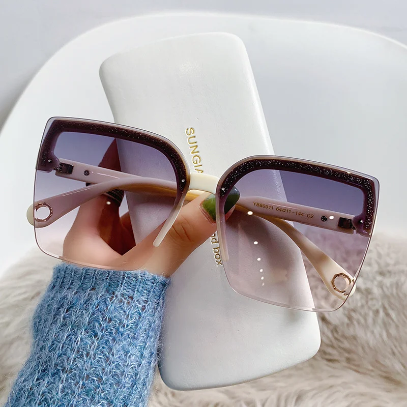 Oversized Sunglasses Man Woman - Women Fashion Glasses recension och pris