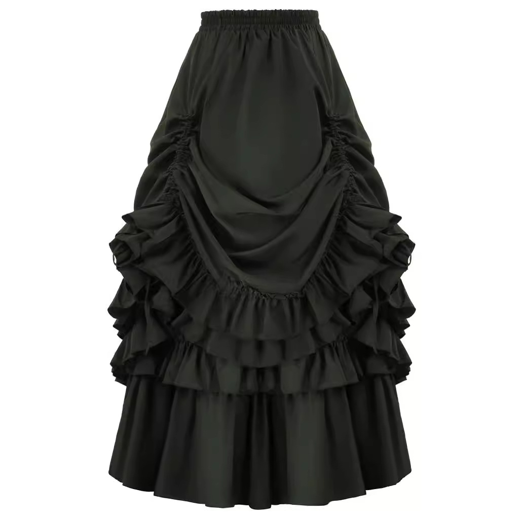 Retro Gothic Style Short Skirt - Women'S Fashion Renaissance Period recension och pris