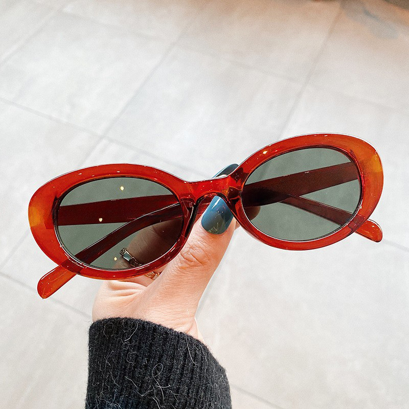Vintage Small Oval Sunglasses  - Women Fashion Glasses recension och pris