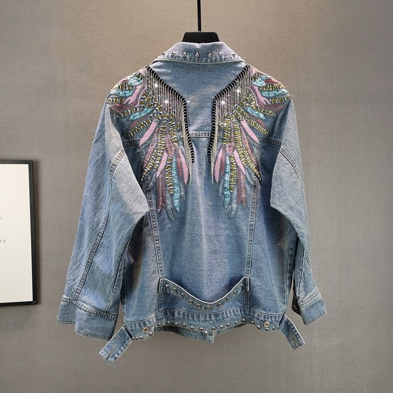 2026 New AutumnFashion Rivet W - Women'S Fashion Denim Jacket recension och pris