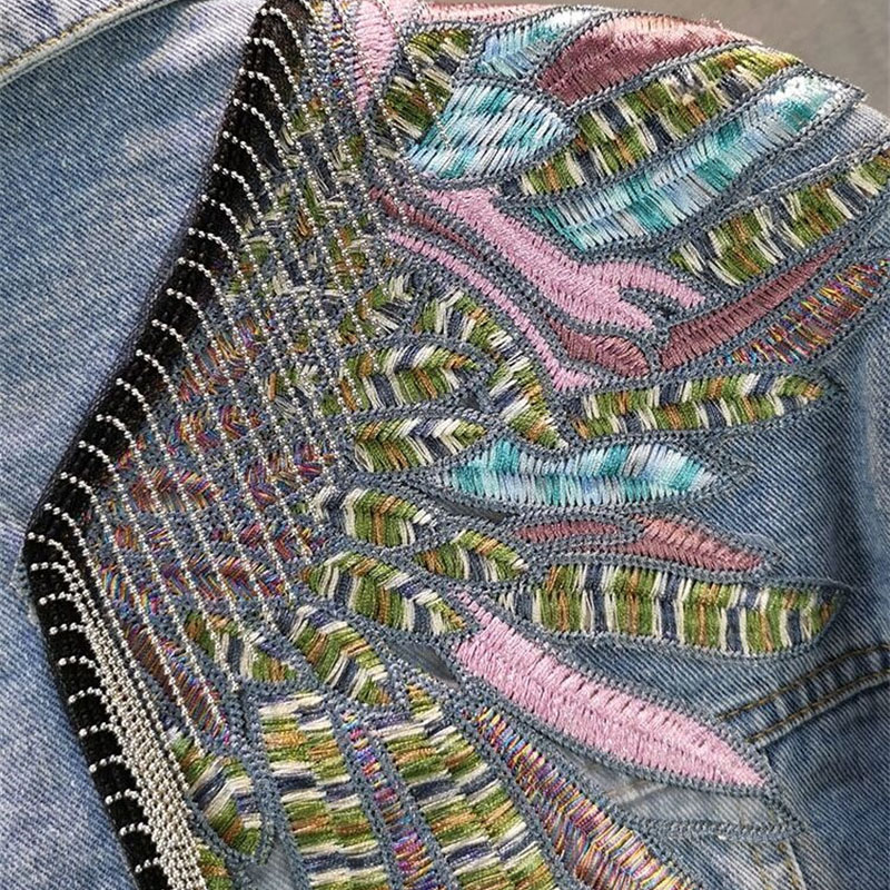 2026 New AutumnFashion Rivet W - Women'S Fashion Denim Jacket recension och pris