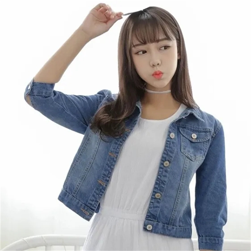 Denim Jacket Women Half Sleeve - Women'S Fashion Denim Jacket recension och pris