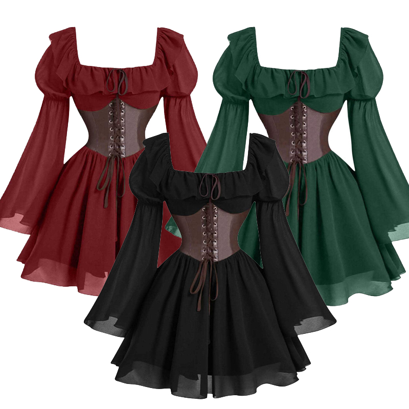 New Medieval Renaissance Perio - Women'S Fashion Renaissance Period recension och pris