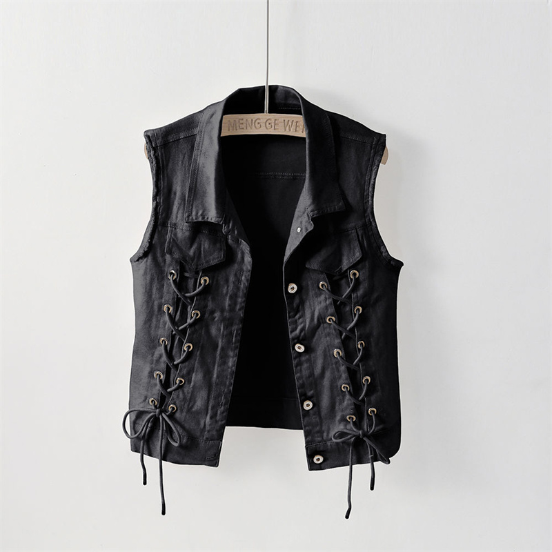Fashion Denim Vest Female Spri - Women Fashion Jeans Top recension och pris