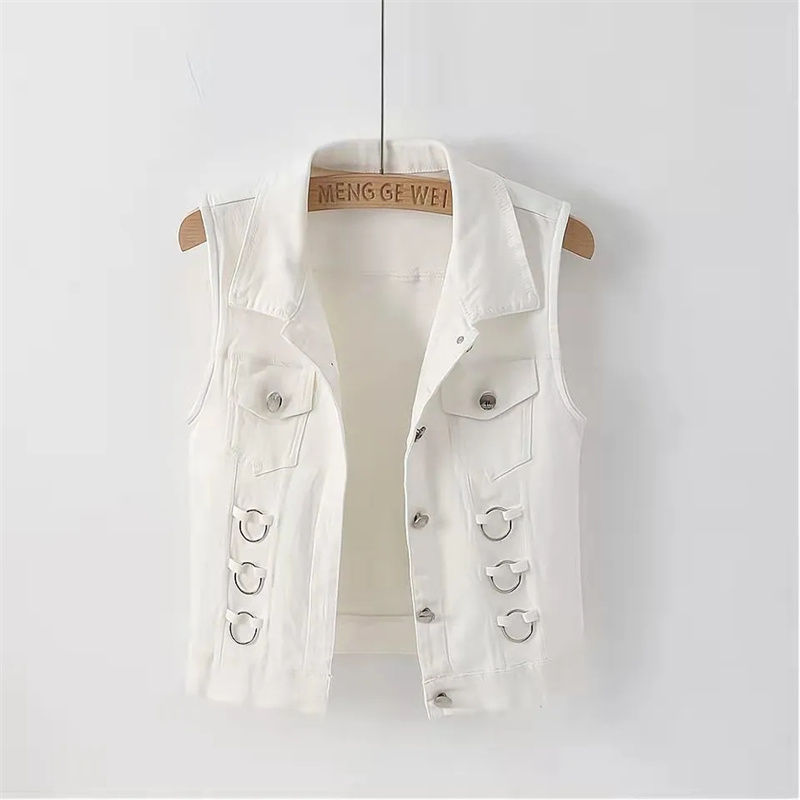 Fashion Denim Vest Female Spri - Women Fashion Jeans Top recension och pris