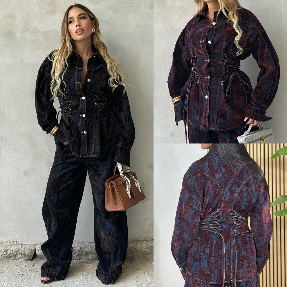 Women's Design Sense Drawstrin - Women'S Fashion Denim Jacket recension och pris