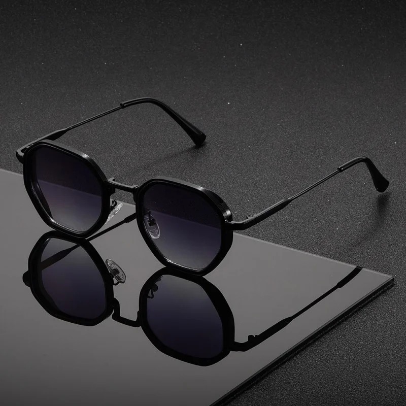 1 Pair Unisex Round Metal Fash - Women Fashion Glasses recension och pris