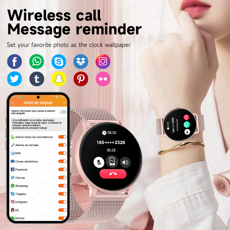 2026 New Women Bluetooth Call  - Women Fashion Week 2026 recension och pris