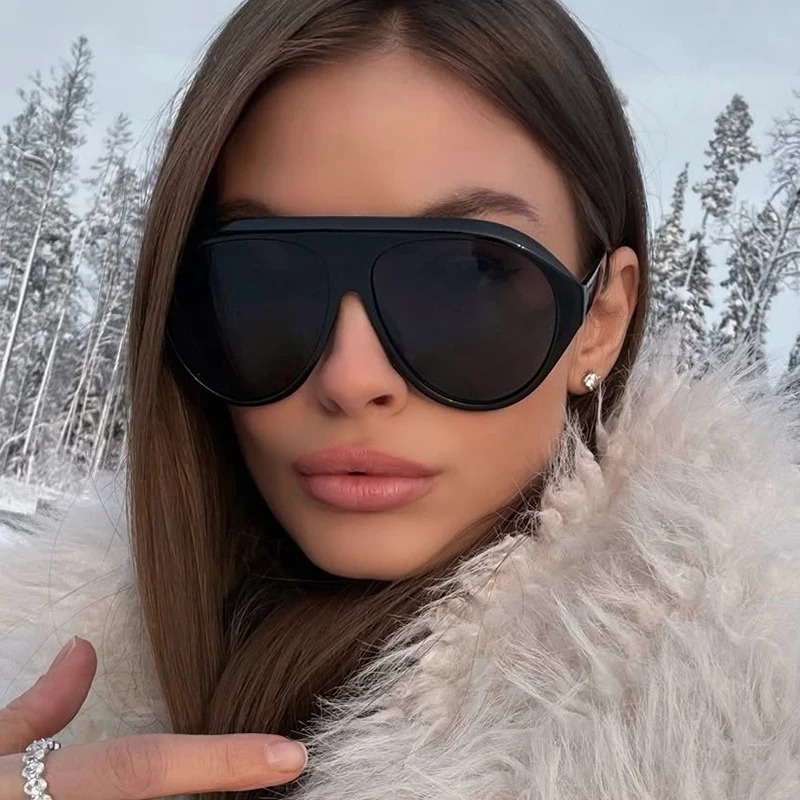 Large Frame Aviator Sunglasses - Women Fashion Glasses recension och pris