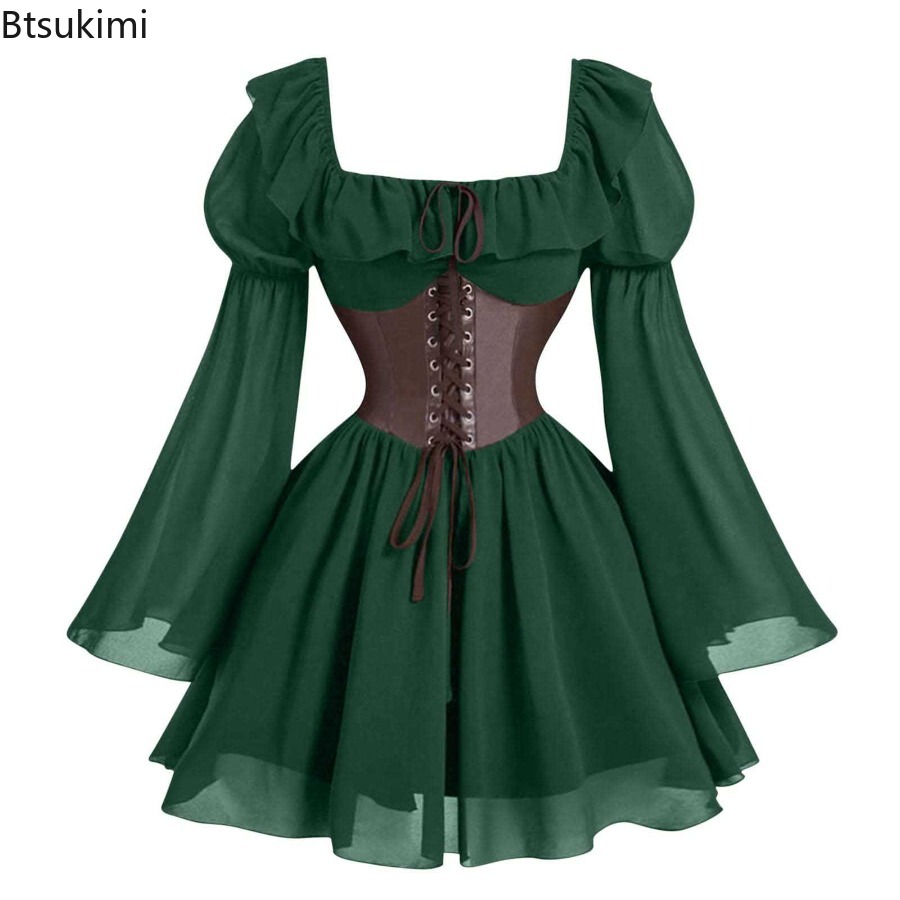 Medieval Dress Renaissance Per - Women'S Fashion Renaissance Period recension och pris