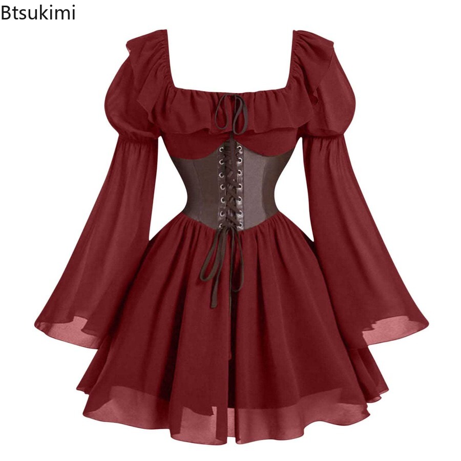 Medieval Dress Renaissance Per - Women'S Fashion Renaissance Period recension och pris