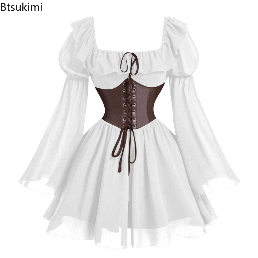 Medieval Dress Renaissance Per - Women'S Fashion Renaissance Period recension och pris