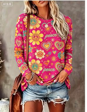 Women Long Sleeve T‑Shirt Hipp - Women'S Fashion Q recension och pris