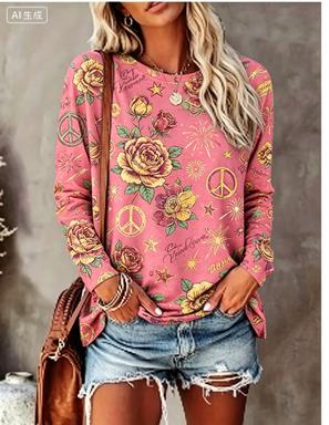 Women Long Sleeve T‑Shirt Hipp - Women'S Fashion Q recension och pris