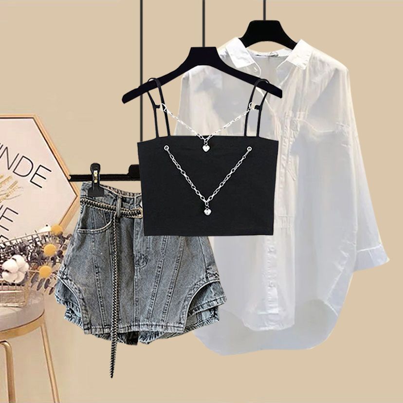 Summer Set Women's 2024 New Ko - Women Fashion Jeans Top recension och pris