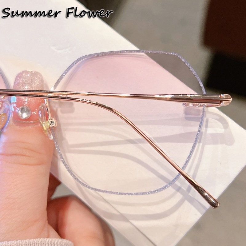 Women Rimless Eyeglass Titaniu - Women'S Fashion Glasses With Clear Lenses recension och pris