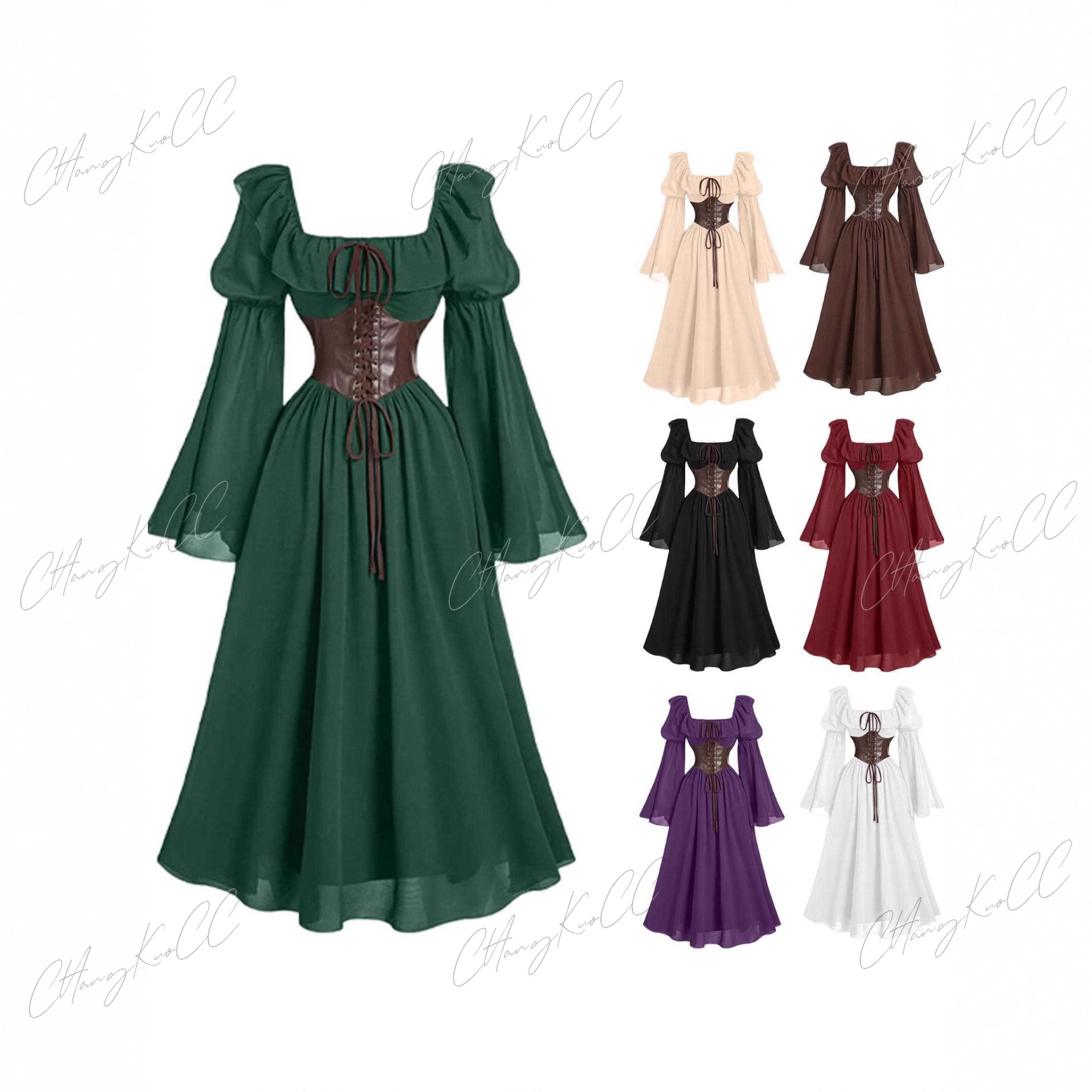 Renaissance Period Medieval Ne - Women'S Fashion Renaissance Period recension och pris