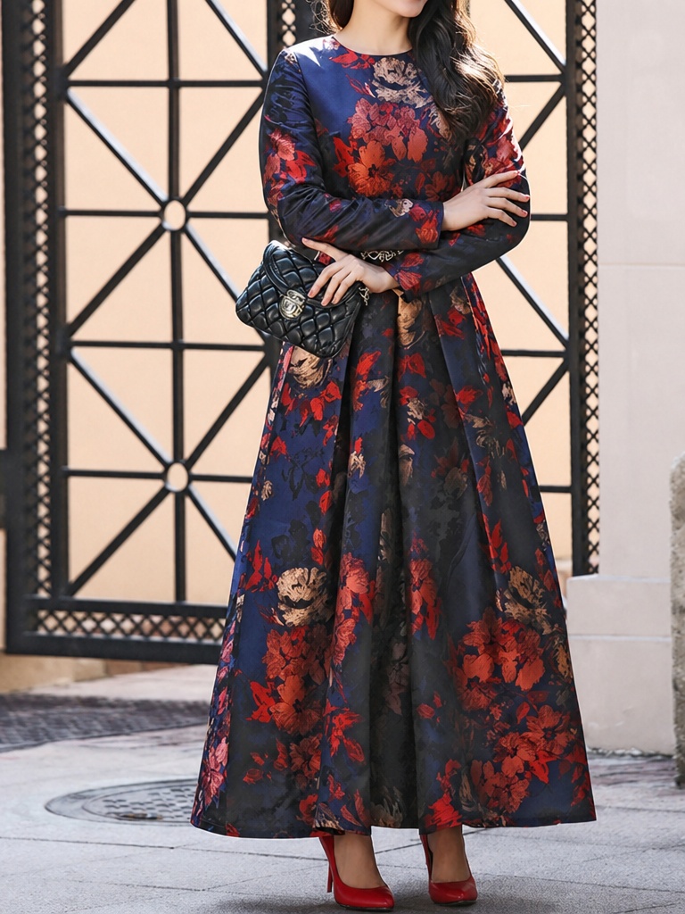 DEVCHATA Plus Size Women Vinta - Maxi Dress Boho recension och pris