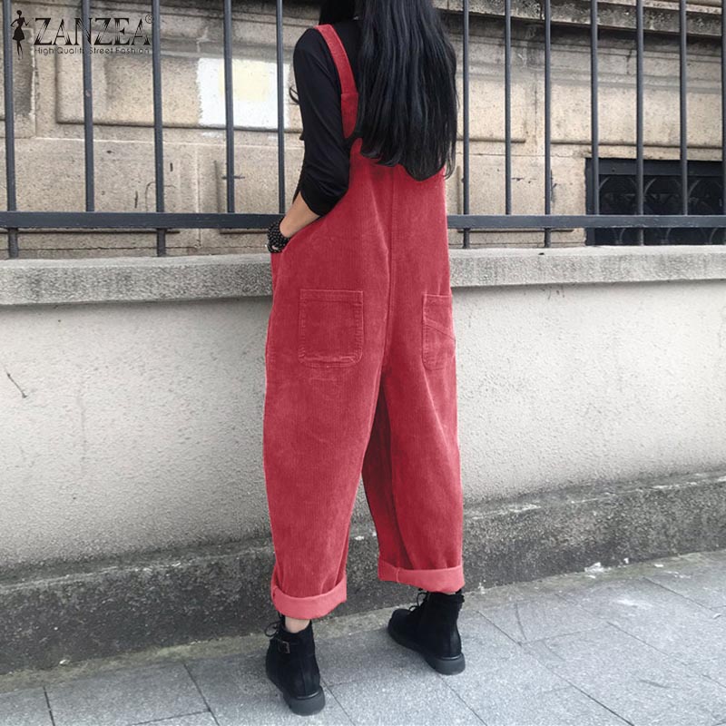 Corduroy Overalls Women's Summ - Women'S Fashion Overalls recension och pris