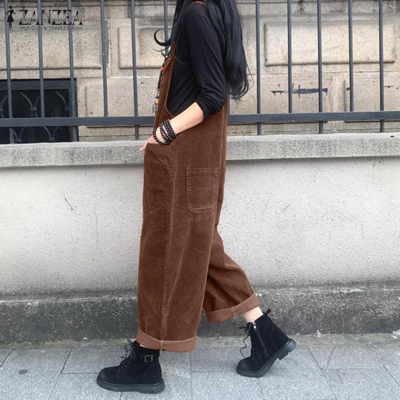 Corduroy Overalls Women's Summ - Women'S Fashion Overalls recension och pris