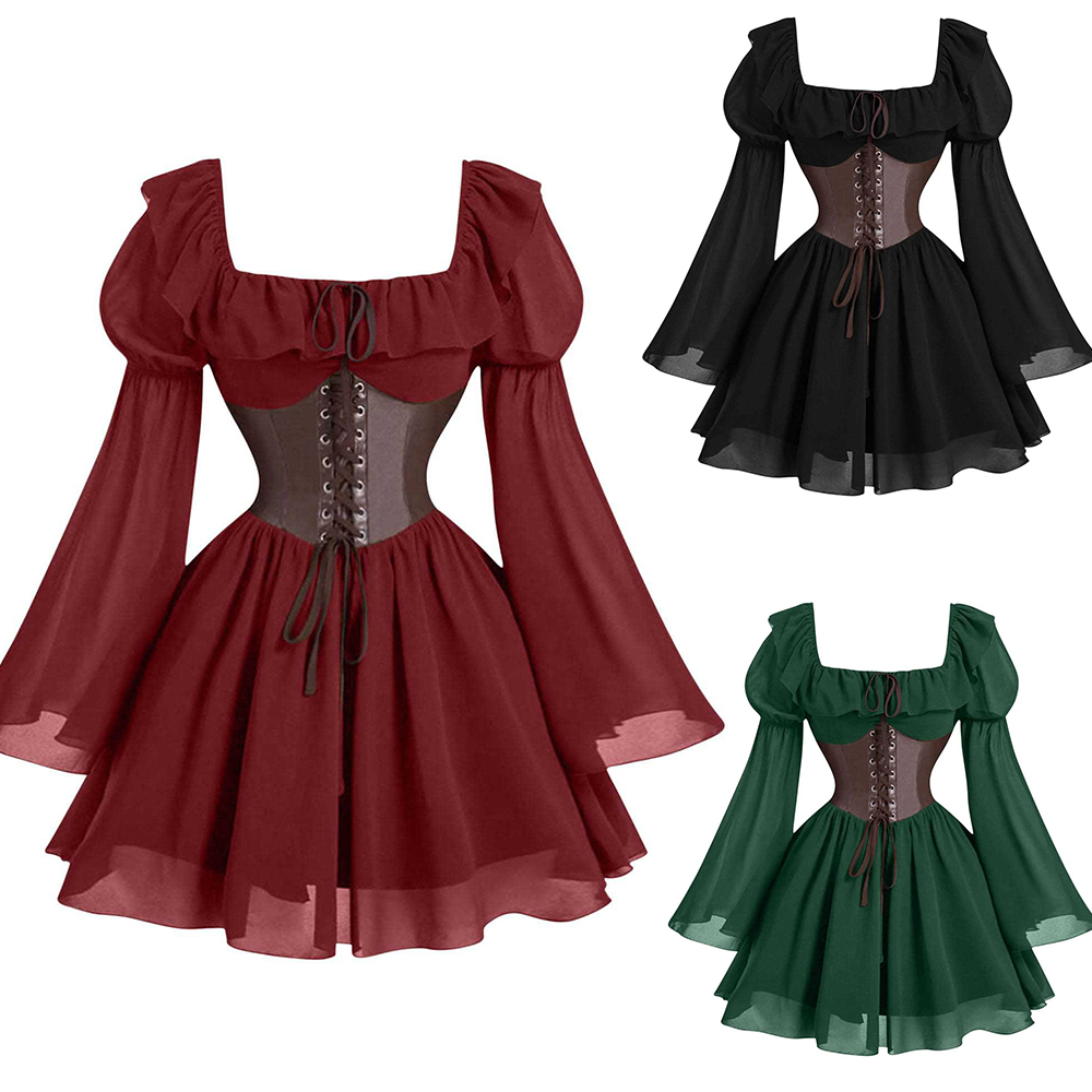 Renaissance Period Medieval Ne - Women'S Fashion Renaissance Period recension och pris