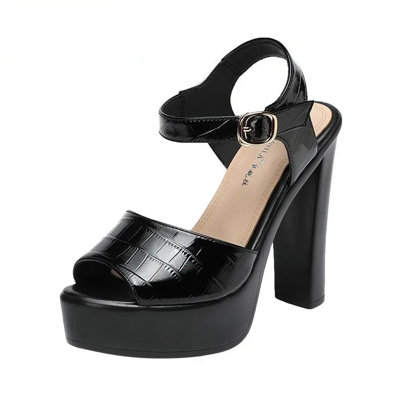 10cm 13cm Fashion Genuine Leat - Women'S Fashion Q recension och pris