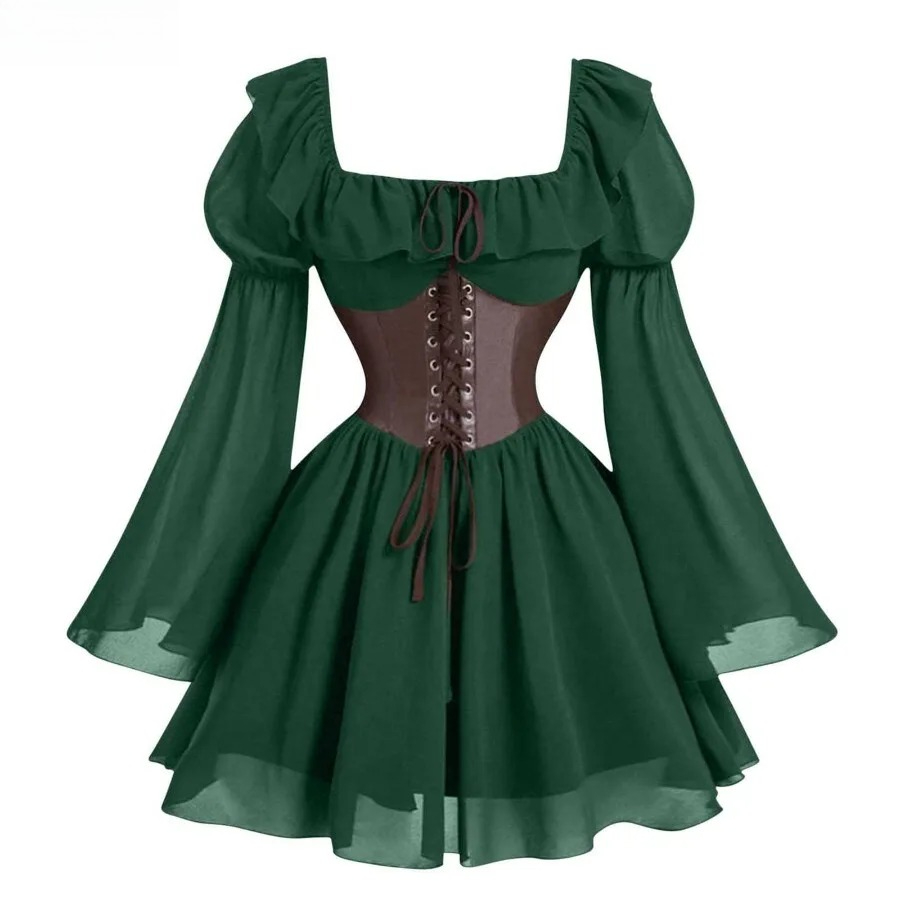 Medieval Dress Renaissance Per - Women'S Fashion Renaissance Period recension och pris