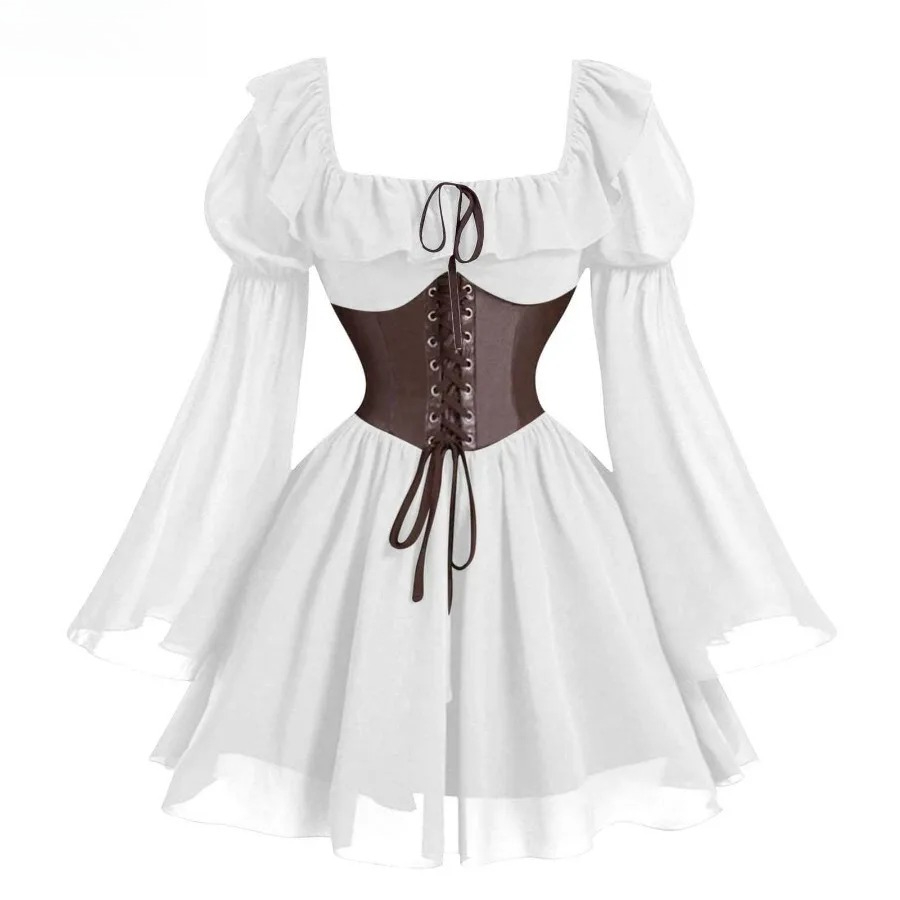 Medieval Dress Renaissance Per - Women'S Fashion Renaissance Period recension och pris