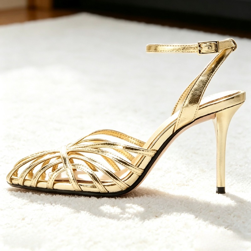 Sexy Gold Hollow Narrow Band H - Women'S Fashion Q recension och pris