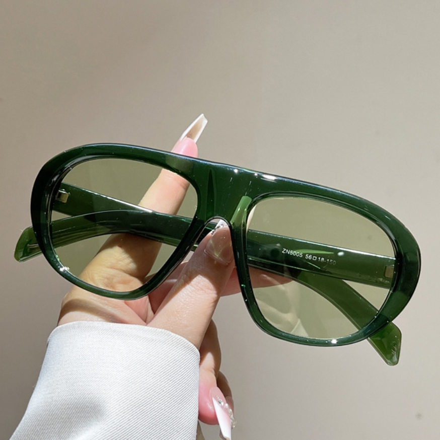 New Oversized Pilot Sunglasses - Women Fashion Glasses recension och pris