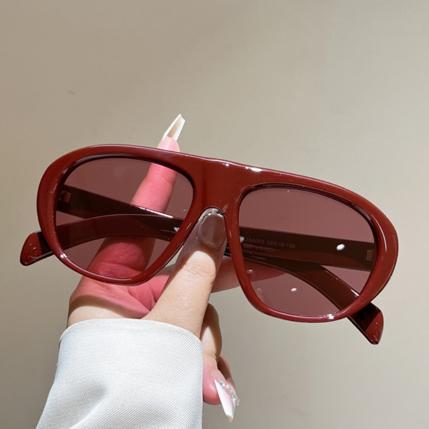 New Oversized Pilot Sunglasses - Women Fashion Glasses recension och pris