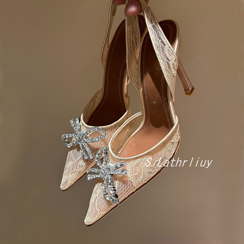 Sandals Rhinestone Flower Poin - Women'S Fashion Q recension och pris
